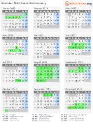 Kalender 2021 mit kalenderwochen und den schulferien und feiertagen von niedersachsen. Kalender 2020 2021 2022 Baden Wurttemberg