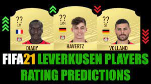 Leon bailey (lm) bayer leverkusen. Fifa 21 Bayer Leverkusen Players Rating Prediction W Havertz Diaby Volland Amiri Bender Youtube