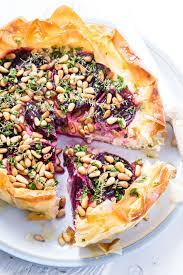Beet Honey And Pine Nut Tart Garlic Matters Recipe Tart Recipes Tart Baking Nut Tart Recipe