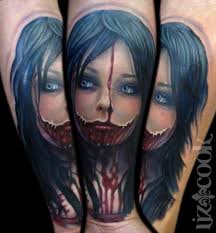 Skull, spider, zombie, beast, demonic art, ghouls, goblins and devil are some of the best characters that depict that scary halloween. 42 Unique Horror Tattoos