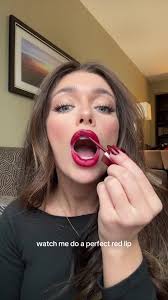 Tabitha's Perfect Red Lip: Lip Stain Tutorial