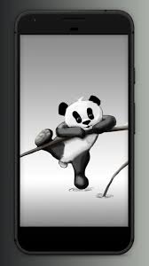 Foto lucu bergerak line terbaru display picture unik via gambar kartun panda terbaru wallpaper via stoknew.blogspot.com. Wallpaper Panda Lucu Hd 4k For Android Apk Download