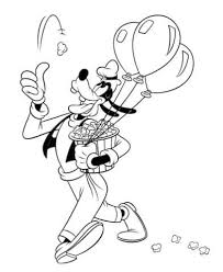 Kawaii sea life coloring page. Goofy With Popcorn Coloring Page Disney Coloring Pages Cartoon Coloring Pages Disney Coloring Pages Printables