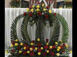 Altar dekorasi bunga di altar lokasi: Bunga Altar 30 Des 2017 Youtube