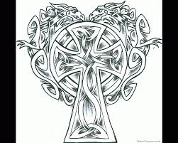 Jesus carrying the cross rosary coloring pages. Free Printable Celtic Cross Coloring Pages Coloring Home