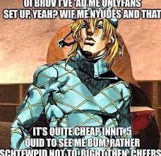 Pin By Pog On Jojobrainrot Jojo Memes Jojo S Bizarre Adventure Anime Memes Funny