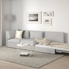 Vallentuna 3er Sitzelement Mit Bettsofa Ohne Abschluss Orrsta Hellgrau Ikea Osterreich Bettsofa Modulares Sofa Flexible Mobel