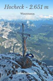 am gipfel des hochecks 2 651 m erster von drei gipfel auf der watzmann uberschreitung watzmann berchtesgadener alpen bayerische alpen