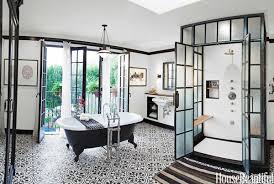 Mosaics and small tiles work best for this, allowing the installer to properly slope the flooring. 10 Best Bold Tile Floors Camille Styles