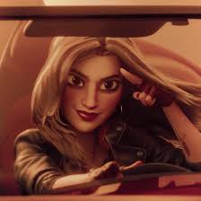 Shank from Ralph Breaks the Internet Like or Reblog!