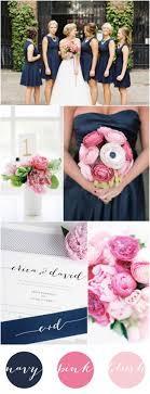 One hot new style is a modern blush pink and navy blue wedding. Romantic Navy Pink Blush Wedding Inspiration Blush Wedding Blush Wedding Inspiration Wedding Colors