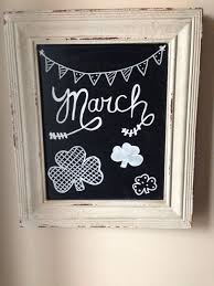 On this great occasion, i would like to share about kitchen chalkboard sayings. March Chalkboard Blackboard Art March Chalkboard March Chalkboard Art