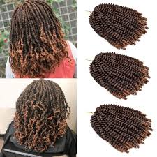 Crochet braids made a huge debut in 2016 and it looks like they are not going out of style anytime soon. Amazon Com Leeons 3 Packs Fluffy Twist Hair Spring Twist Crochet Braiding Hair Nubian Twist Hair Bomb Twist Hair Passion Twist Hair Ombre Spring Curly Ombre Colors Synthetic Hair Extensions T1b 30 Beauty