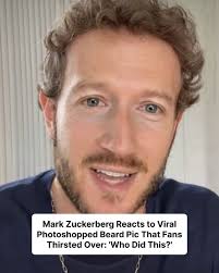 Mark Zuckerberg just debuted a new look, and his reaction is not what you'd  expect! Find out what he thinks. 😅