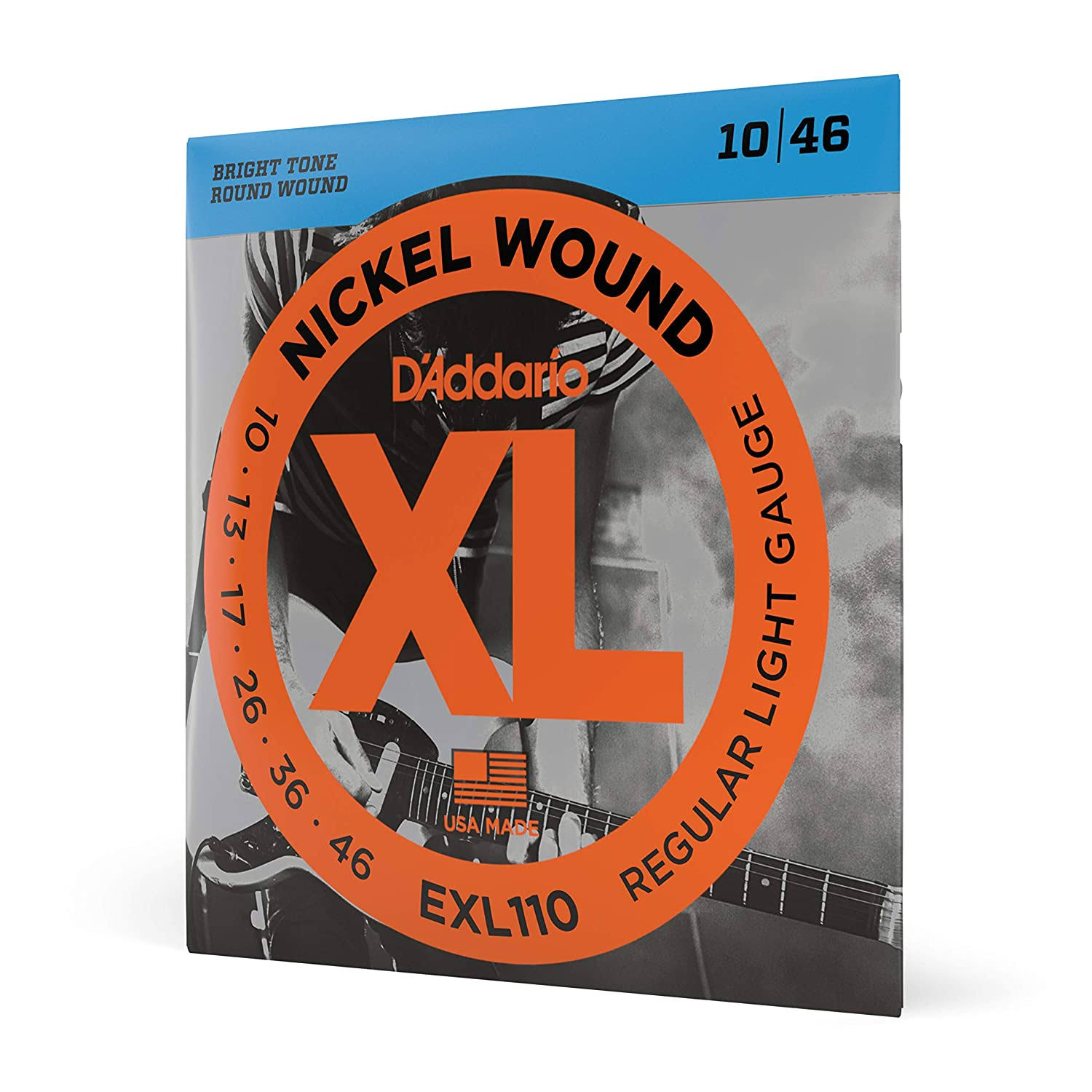 D'Addario Electric Regular {Light Gauge10/46 BRIGHT TONE R product image
