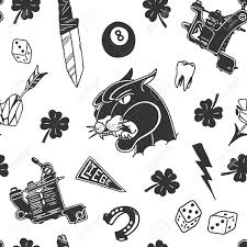 Maybe you would like to learn more about one of these? Traditional Tattoo Designs Pattern Design Illustration Royalty Free Cliparts Vectors And Stock Illustration Image 88611842
