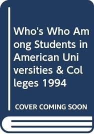 Not only that, americans almost never say going off to we answer that this week in part three of our foreign student series on american higher education. Who S Who Among Students In American Universities Colleges 1994 9789994880812 Amazon Com Books