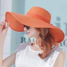 Simple Summer Straw Hat Women Big Wide Brim Beach Hat Sun Hat Foldable Chicmaxonline Summer Hats For Women Sun Hats For Women Elegant Hats
