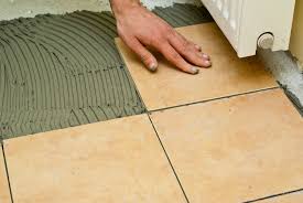 How To Tile A Concrete Floor Howtospecialist How To Build Step By Step Diy Plans Flooring Concrete Floors Diy Tile Floor Diy