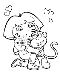 Check spelling or type a new query. Coloring Pages Dora Drawing For Kids Novocom Top