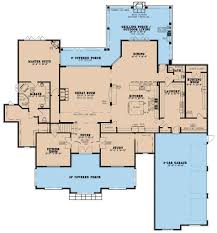 Nelson Design Group House Plan 5047 New England Manor European House Plan