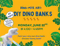 DINO-MITE ART: DIY Dino Banks