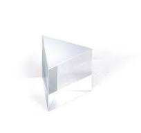Prisma de vidrio flint , 60°, 30 mm x 30 mm