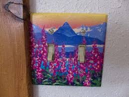 Switchboard decoration ideas to make light switch board painting. Painted Lightswitch Panels Picture Of Teddy S Inn The Woods Bed And Breakfast Moose Pass Tripadvisor