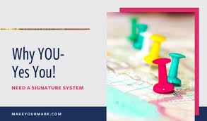 Draw your signature using a how to make your signature. Why You Yes You Need A Signature System Krista Martin Market Grow Your Coaching Business