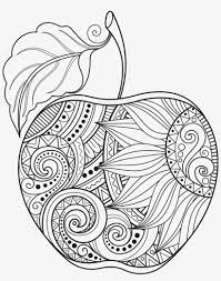 Apple Coloring Pages Food Coloring Pages Apple Stock Apple Adult Coloring Page 825x1008 Png Download Pngkit