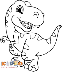 35 unique dinosaur coloring pages your toddler will love. Coloring Pages Dinosaur T Rex For Kids Kids Coloring Pages