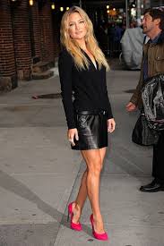 Kate Hudson Love The Outfit Kate Hudson Style Fashion Pink Heels Outfit