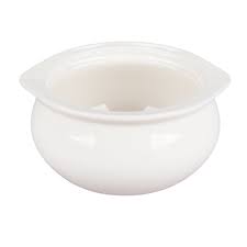8.26 x 9.42 x 8.26 bowl dimension(l x h x d): Premium Porcelain 12 Ounce Onion Soup Bowls Classic European Style Ecodesign Us