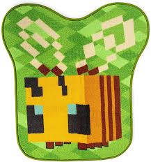 Entries without original photos and text will be denied. Buy Minecraft Honey Bee Accent Rug Official Video Game Collectible Indoor Floor Mat Rugs For Living Room And Bedroom Home Decor For Kids Room Playroom 31 X 29 Inches Online In Turkey B00racvir0