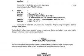 Surat perjanjian sering digunakan oleh banyak pihak, baik perorangan maupun perwakilan jika hal ini terjadi maka hubungan kerjasama ini dianggap selesai. Contoh Surat Perjanjian Kontrak Kerja Archives Karya Tulis Dan Makalah Ilmiah