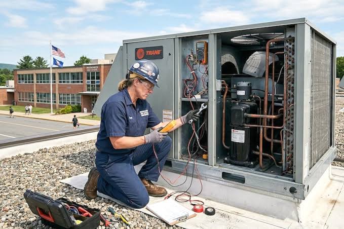 Harbor Crest Solutions AC Repair Team