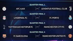 Wann wird das achtelfinale ausgetragen? Champions League Die Auslosung Zum Viertelfinale Jetzt Im Ticker Zum Nachlesen Goal Com