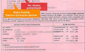 Surat kebenaran dari pemegang cagaran (jika tanab dicagarkan) Cukai Tanah Johor