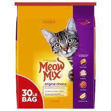 Meow Mix Original Choice Dry Cat Food 30 Pounds Walmart Com Dry Cat Food Best Cat Food Cat Food