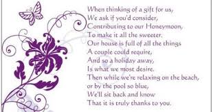 50 Wedding Poem Cards Ask For Money Towards Honeymoon Wedding Poems Wedding Gift Poem Honeymoon Fund Poem