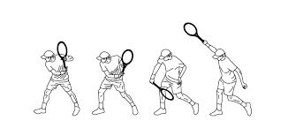 Risultati immagini per rovescio tennis