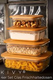 Pin Auf Glasbehalter Kuche Mit Bambusdeckel Vorratsglaser