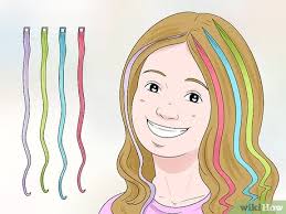 It won't stain darker hair the same way it will on lighter hair. 3 Ways To Dye Kids Hair Wikihow Mom