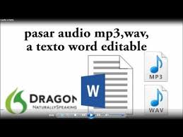 Como Transcribir Audio O Grabaciones A Texto Y Pasar De Audio Mp3 A Texto Word Gratis Descargar Informatica Y Computacion Sistemas Computacionales Computacion