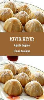 kiyir kiyir agizda dagilan elmali kurabiye leziz yemeklerim yemek tarifi yemek kurabi ye leziz yemek