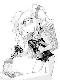 loco (mar), marchen awakens romance, angry, backpack, bag, box, earrings,  hammer, jewelry, loli, mask, monochrome, penis, pubic hair, randoseru,  stake, swimsuit, testicles, twintails, veins, veiny penis, weapon 