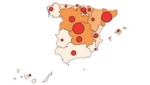 Así queda el cuadro de la eurocopa. Mapa Del Coronavirus En Espana Hoy Sabado 13 De Junio De 2020