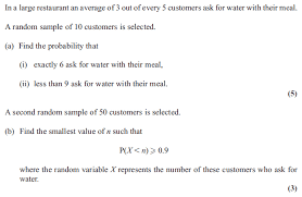 Exam Questions Binomial Distribution Examsolutions
