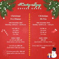 Best chef catering18 january 201811 april 2020. 2016 Christmas Eve Dinner Under Rm150 In Kuala Lumpur Selangor