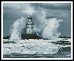 Maybe you would like to learn more about one of these? Storm And Lighthouse Cross Stitch Pattern